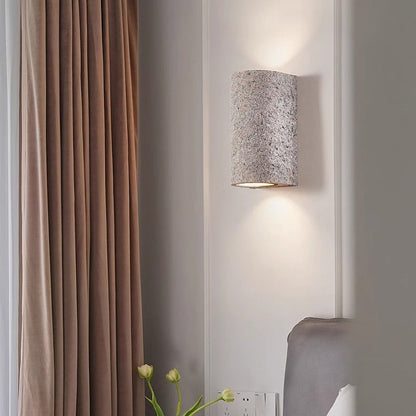 Modern Minimalist Cylinder Composite LED Wall Sconce Lamp