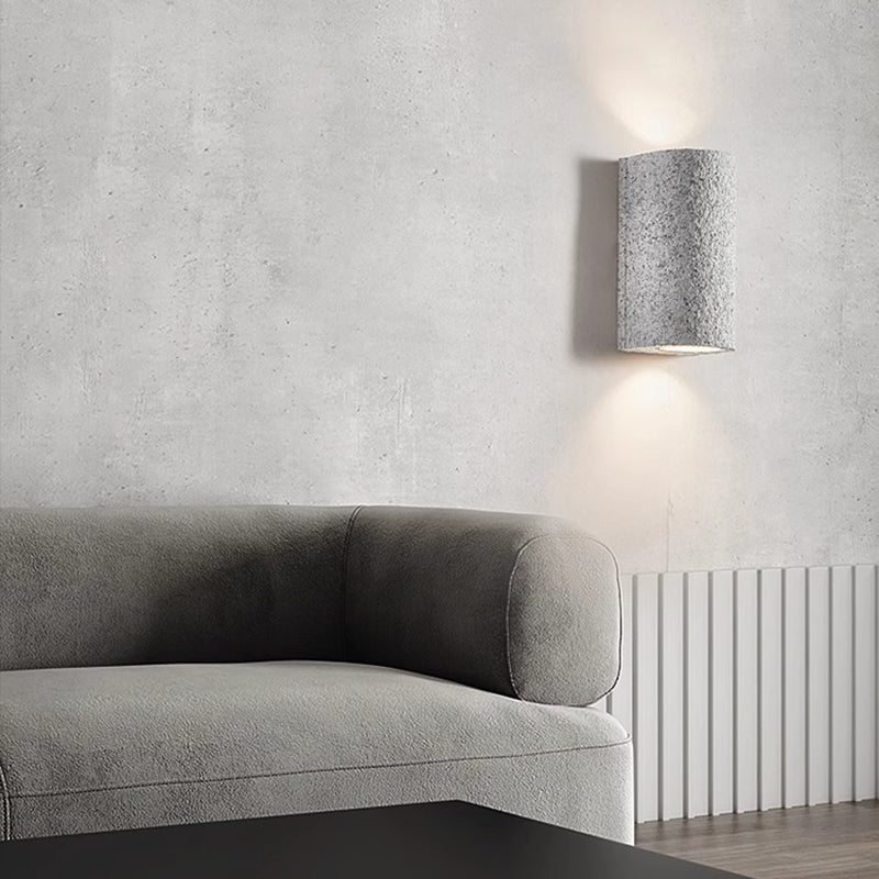 Modern Minimalist Cylinder Composite LED Wall Sconce Lamp