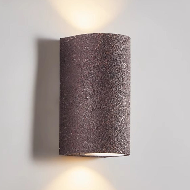 Modern Minimalist Cylinder Composite LED Wall Sconce Lamp
