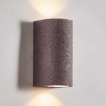 Modern Minimalist Cylinder Composite LED Wall Sconce Lamp