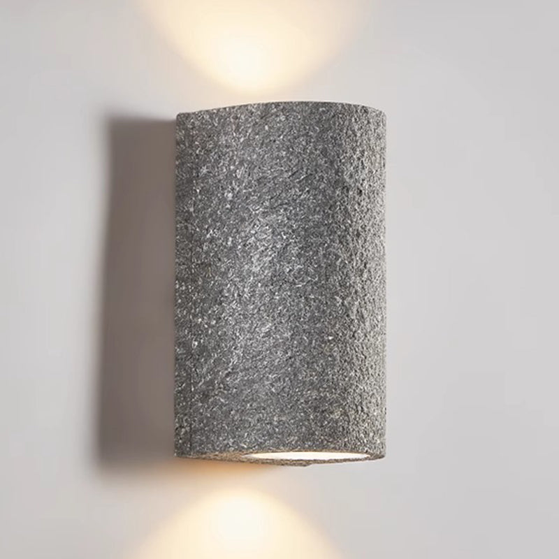Modern Minimalist Cylinder Composite LED Wall Sconce Lamp