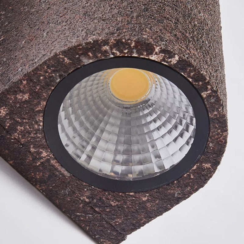 Modern Minimalist Cylinder Composite LED Wall Sconce Lamp