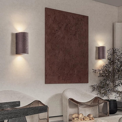 Modern Minimalist Cylinder Composite LED Wall Sconce Lamp