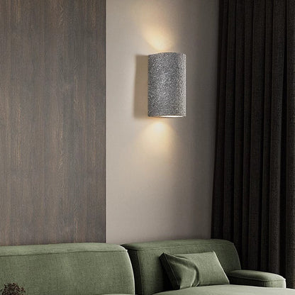 Modern Minimalist Cylinder Composite LED Wall Sconce Lamp