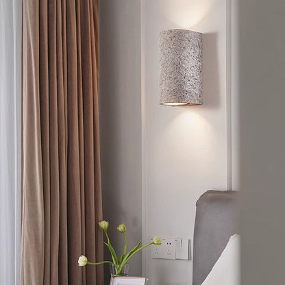 Modern Minimalist Cylinder Composite LED Wall Sconce Lamp