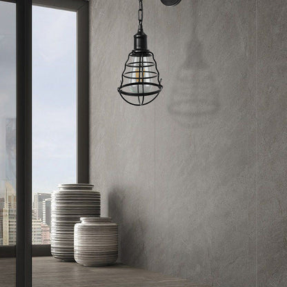 Simplicity Long Pole Round Iron 1-Light Wall Sconce Lamp