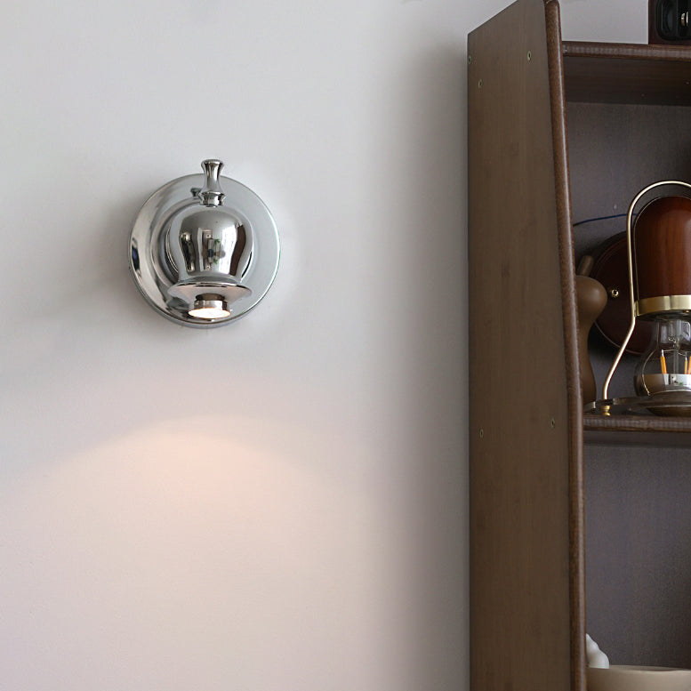 Creative Round Faucet Iron 1-Light Wall Sconce Lamp