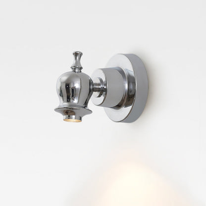 Creative Round Faucet Iron 1-Light Wall Sconce Lamp