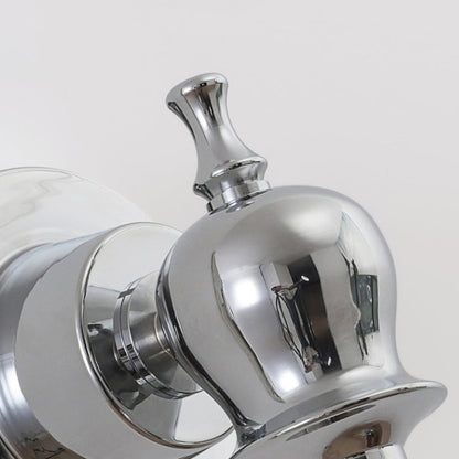 Creative Round Faucet Iron 1-Light Wall Sconce Lamp