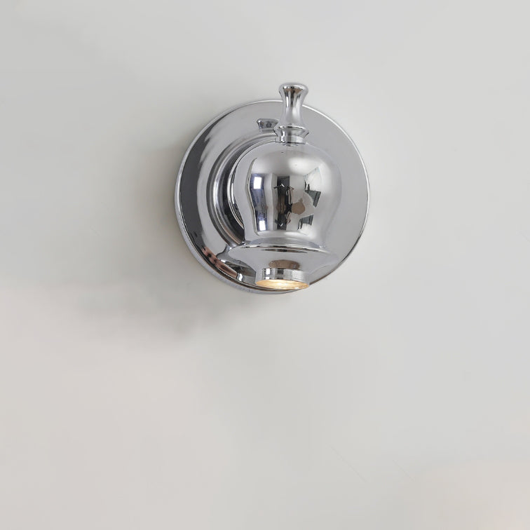 Creative Round Faucet Iron 1-Light Wall Sconce Lamp