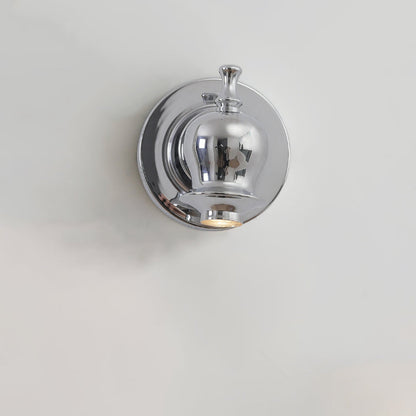 Creative Round Faucet Iron 1-Light Wall Sconce Lamp