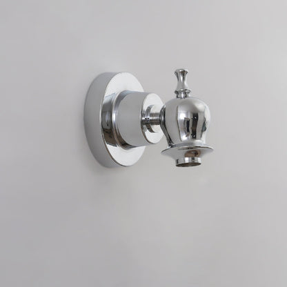 Creative Round Faucet Iron 1-Light Wall Sconce Lamp