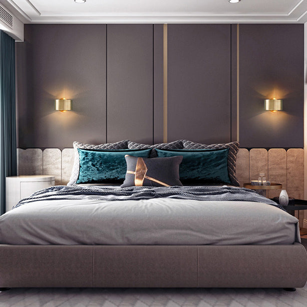 Minimalist Round Circle Iron 1-Light Wall Sconce Lamp