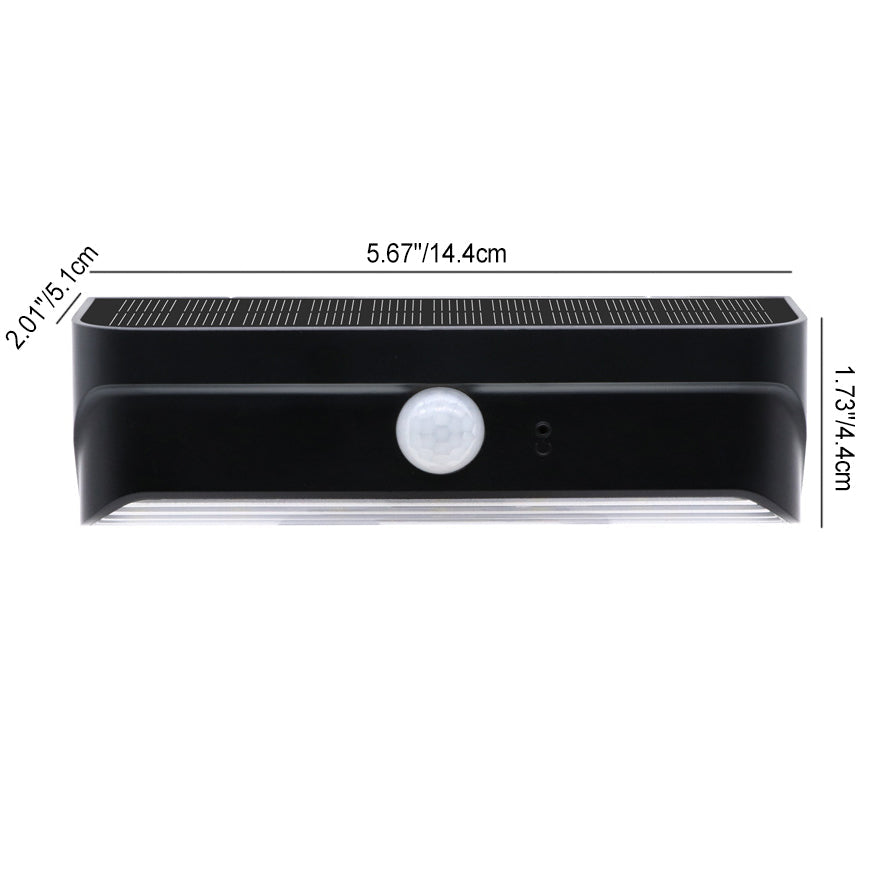 Simplicity Rectangular ABS PC LED Wall Sconce Lamp
