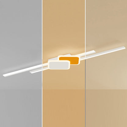 Strip Rectangle Hardware Acrylic LED Wall Sconce Lamp