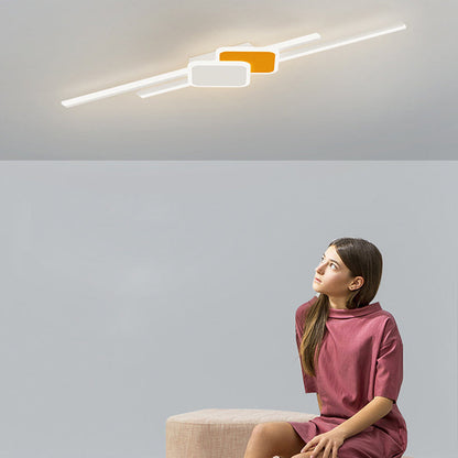 Strip Rectangle Hardware Acrylic LED Wall Sconce Lamp