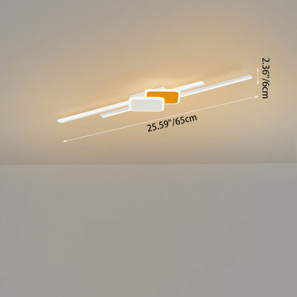 Strip Rectangle Hardware Acrylic LED Wall Sconce Lamp
