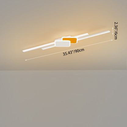 Strip Rectangle Hardware Acrylic LED Wall Sconce Lamp