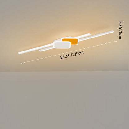Strip Rectangle Hardware Acrylic LED Wall Sconce Lamp