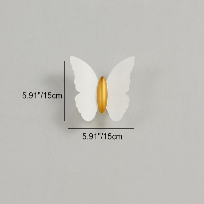 Waterproof Butterfly Aluminum LED Wall Sconce Lamp