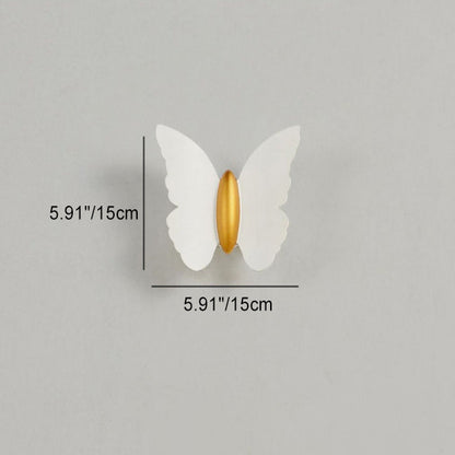Waterproof Butterfly Aluminum LED Wall Sconce Lamp