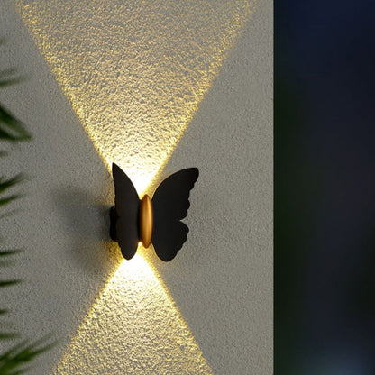 Waterproof Butterfly Aluminum LED Wall Sconce Lamp