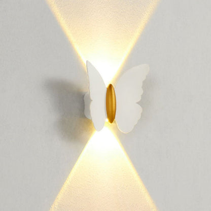 Waterproof Butterfly Aluminum LED Wall Sconce Lamp
