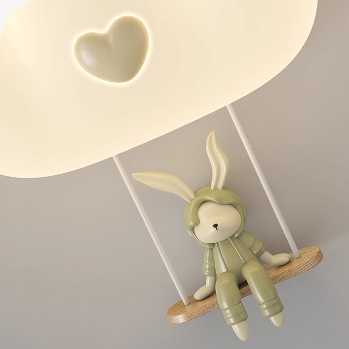 Creative Kids Crown Animal Iron PE LED Wall Sconce Lamp