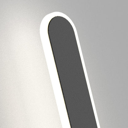 Spiral Twist Long Iron Aluminum LED Wall Sconce Lamp