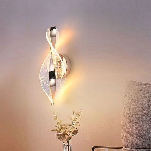 Nexus Dot Pattern Aluminum Acrylic LED Wall Sconce Lamp