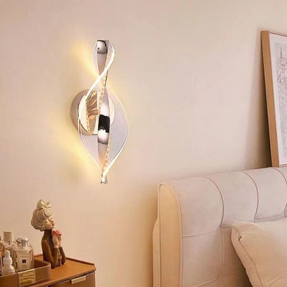 Nexus Dot Pattern Aluminum Acrylic LED Wall Sconce Lamp