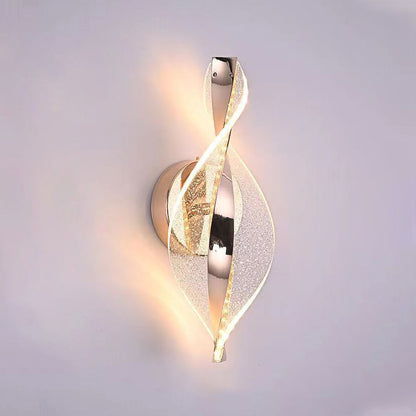 Nexus Dot Pattern Aluminum Acrylic LED Wall Sconce Lamp