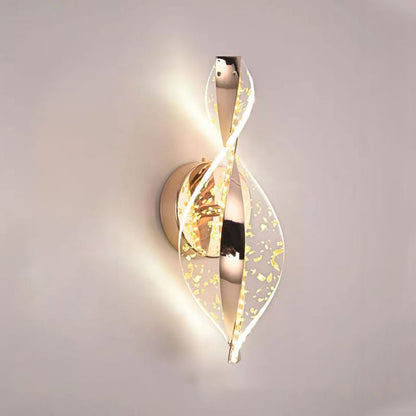 Nexus Dot Pattern Aluminum Acrylic LED Wall Sconce Lamp