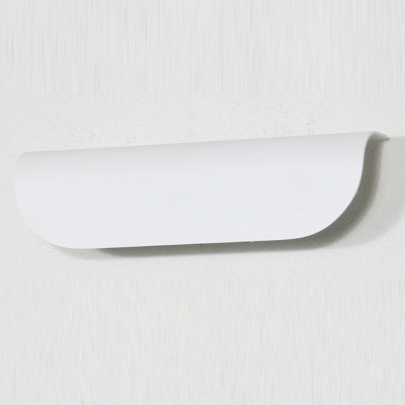 Outdoor Rectangle Aluminum Glass LED Wall Sconce Lamp