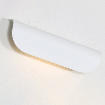 Outdoor Rectangle Aluminum Glass LED Wall Sconce Lamp