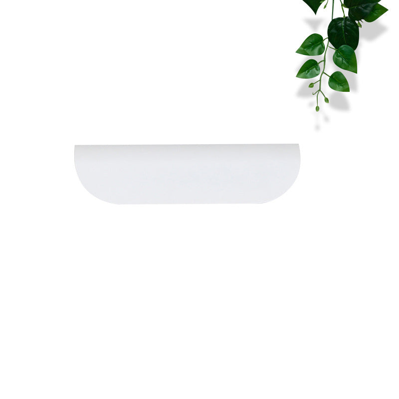 Outdoor Rectangle Aluminum Glass LED Wall Sconce Lamp