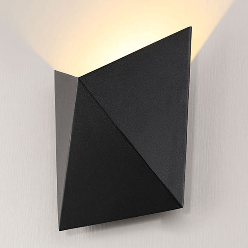 Minimalist Irregular Shape Aluminum LED Wall Sconce Lamp