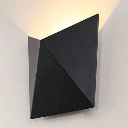 Minimalist Irregular Shape Aluminum LED Wall Sconce Lamp