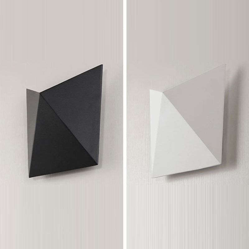 Minimalist Irregular Shape Aluminum LED Wall Sconce Lamp