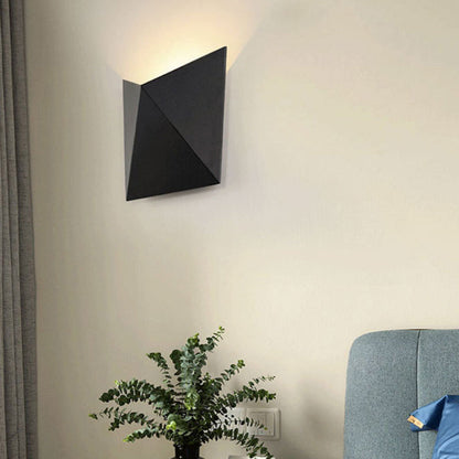 Minimalist Irregular Shape Aluminum LED Wall Sconce Lamp
