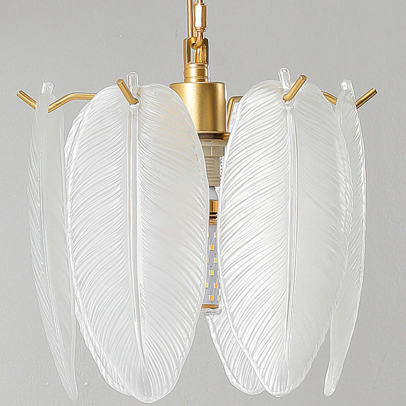 French Shape Glass Shade Iron 1-Light Wall Sconce Lamp