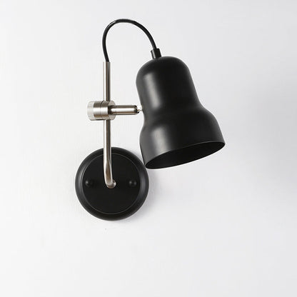 Adjustable Round Horn Shape Iron 1-Light Wall Sconce Lamp