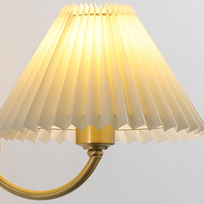 Round Shade Full Copper Frame 1-Light Wall Sconce Lamp