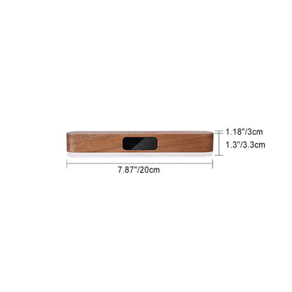 Rechargeable Solid Wood Metal Plastic LED Wall Sconce Lamp