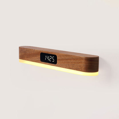 Rechargeable Solid Wood Metal Plastic LED Wall Sconce Lamp
