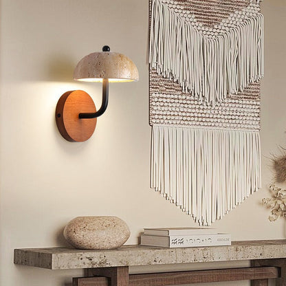 Japanese Wooden Frame Acrylic Shade LED Wall Sconce Lamp