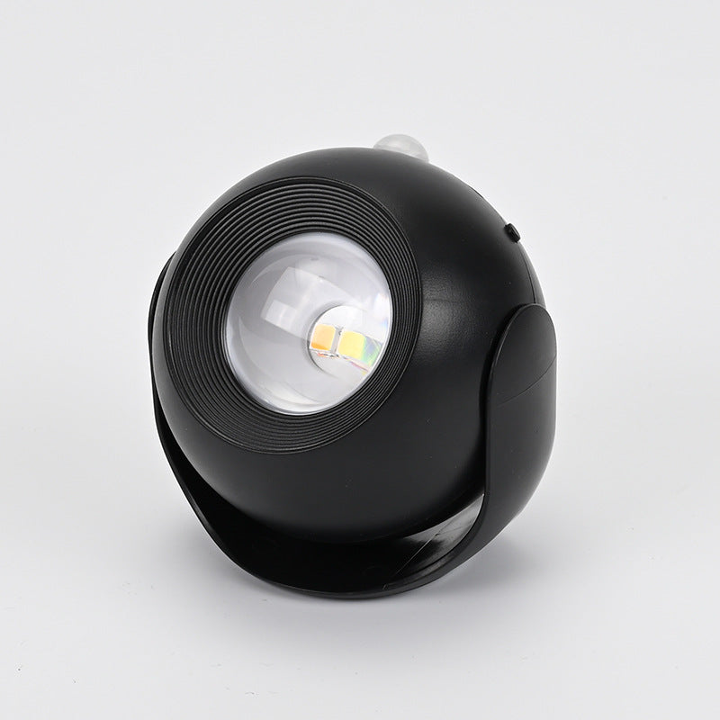 Sensor Rechargeable Globe ABS PC LED Wall Sconce Lamp