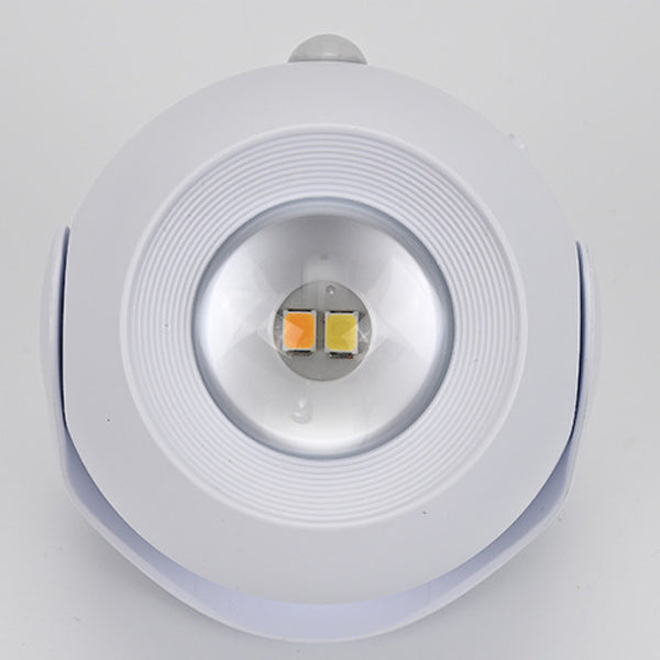 Sensor Rechargeable Globe ABS PC LED Wall Sconce Lamp