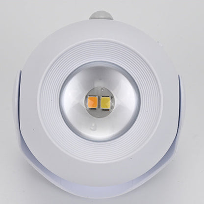 Sensor Rechargeable Globe ABS PC LED Wall Sconce Lamp