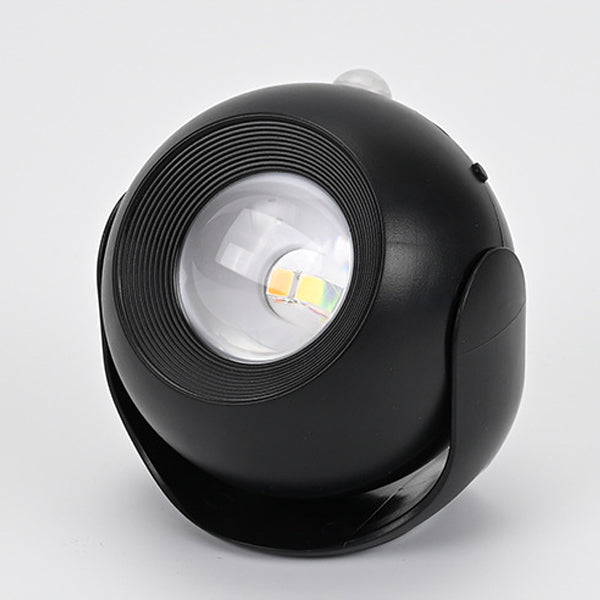 Sensor Rechargeable Globe ABS PC LED Wall Sconce Lamp